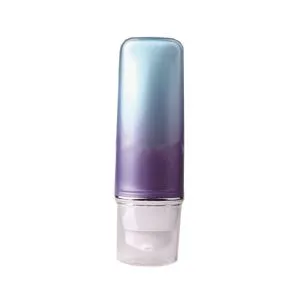 Oval Transparent Glass Perfume Bottle Surlyn for Cosmetics Skin Care Packaging