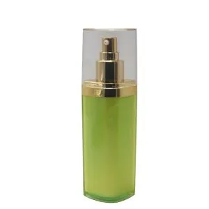 Flat Oval Cream Airless Bottle