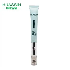 Eye Cream OEM Soft Cosmetic Bottle Hot Sale PE Plastic Manufacturing Wholesale Squeeze Packaging Empty Cream Tube